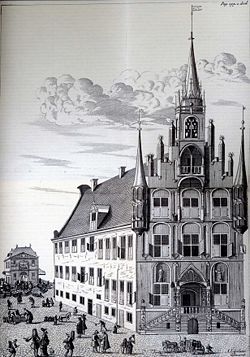 Stadhuis omstreeks 1712